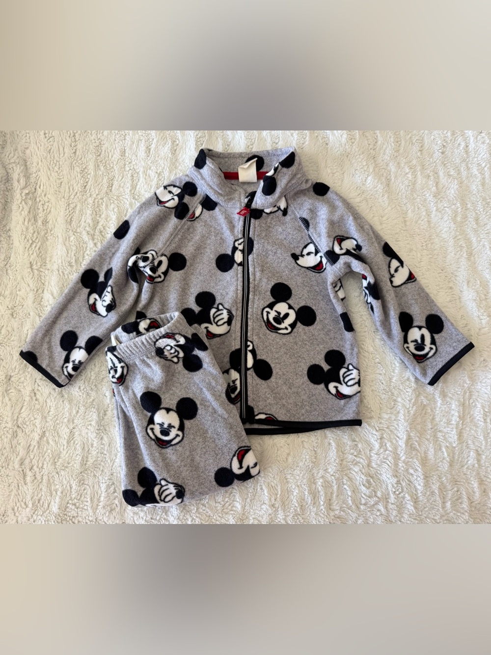 Baby Boy Mickey Mouse Jacket and Pant Set